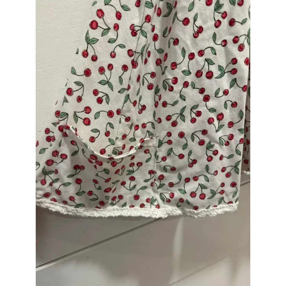Sweet Honey Cherries Spin Dress Sz 12 Girls - Picture 5 of 7